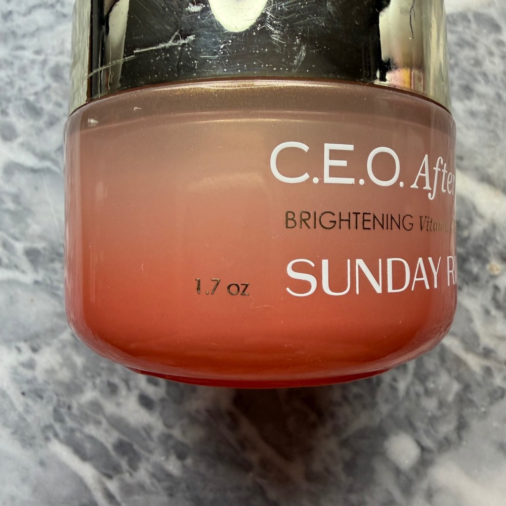 Sunday Riley C.E.O. Afterglow Brightening Vitamin C Cream Moisturizer - Picture 2 of 6